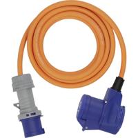Brennenstuhl 1167650303 Stroom Camping-CEE-verlengkabel Blauw, Zwart, Grijs, Oranje 3 m H07RN-F 3G 2,5 mm²