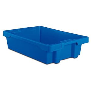 Magazijnbak euro-box 6415 blauw Tayg
