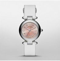 Horlogeband Marc by Marc Jacobs MJ1411 Leder Wit 14mm