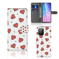 Samsung S10 Lite Telefoon Hoesje Hearts