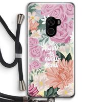 Kindness matters: Xiaomi Mi Mix 2 Transparant Hoesje met koord