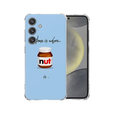 Samsung Galaxy S25 Hoesje - Hoesje Nut Home TPU Antishock Samsung Galaxy S25 Hoesje - Hoesje Nut Home TPU Antishock