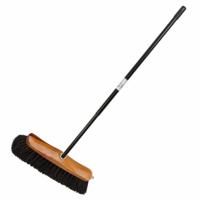 Buemag binnenbezem - B29 cm - incl metalen telescoopsteel - zwart - 80-130 cm - Zachte kamerbezem