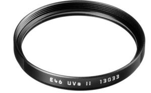 Leica 13033 Filter UVa II, E46, zwart