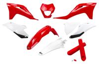 UFO PLAST kappenset trim kit ufo gasgas oem red/ white