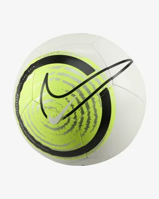 Nike Phantom Voetbal Wit/Geel - Kleur: WitGeel | Soccerfanshop
