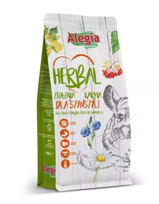 ALEGIA Kruiden - droogvoer voor chinchilla's - 600g