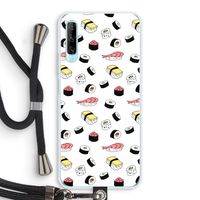 Sushi time: Huawei P Smart Pro Transparant Hoesje met koord