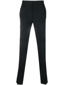 Alexander McQueen pantalon de costume à détails d'œillets - Noir