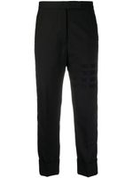 Thom Browne pantalon de costume crop - Noir