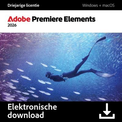 Adobe Premiere Elements 2026 - Digitale licentie