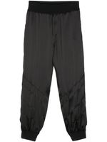 DSQUARED2 pantalon de jogging à logo appliqué - Noir