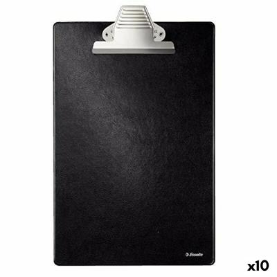 Map Esselte Zwart A4 Plastic (10 Stuks)