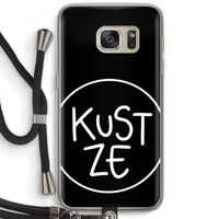 KUST ZE: Samsung Galaxy S7 Transparant Hoesje met koord