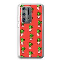 Mini cactus: Huawei P40 Pro Plus Transparant Hoesje
