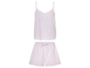 esmara Dames pyjama (S (36/38), Strepen/lichtroze/wit)