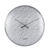 Karlsson Disco Wandklok - Zilver