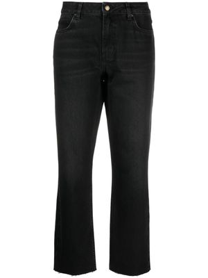 Ba&Sh jean court à patch logo - Noir