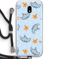 Manta: Samsung Galaxy J3 (2017) Transparant Hoesje met koord