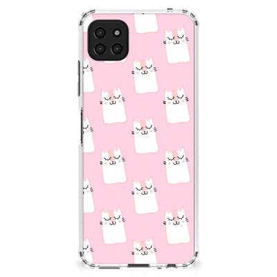 Samsung Galaxy A22 5G Case Anti-shock Sleeping Cats Samsung Galaxy A22 5G Case Anti-shock Sleeping Cats