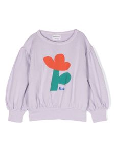 Bobo Choses sweat en coton à imprimé graphique - Violet