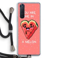 One In A Melon: Sony Xperia 5 II Transparant Hoesje met koord