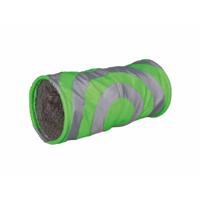 Opvouwbare Tunnel voor Huisdieren Trixie Groen Grijs Ø 15 × 35 CM