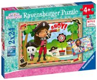Ravensburger puzzel 2x24 stukjes Gabby's dollhouse