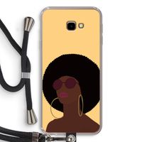 Golden hour: Samsung Galaxy J4 Plus Transparant Hoesje met koord