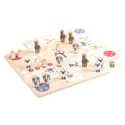 Small Foot houten spellen 4in1 collectie