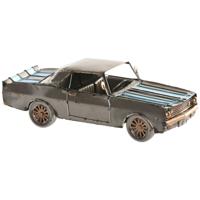 Decoratieve figuren Home ESPRIT Blauw Zilverkleurig Auto Vintage 30 X 11 X 10 CM