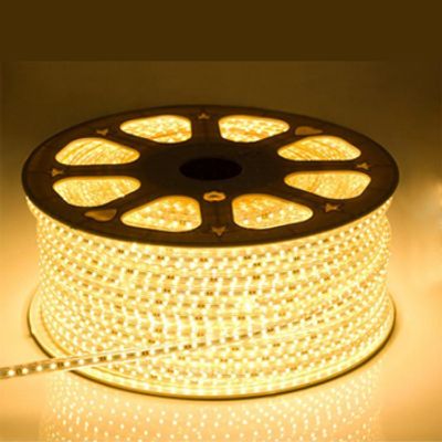LED Strip 230 Volt - 2700K Warm Wit - IP66 - 60xSMD5050/m