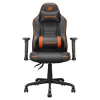 Gaming stoel Cougar Fusion S Zwart Zwart/Oranje
