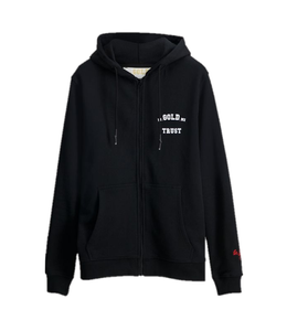 In Gold We Trust KIDS The Wallace Jacket Zwart - Maat 140 - Kleur: Zwart | Soccerfanshop