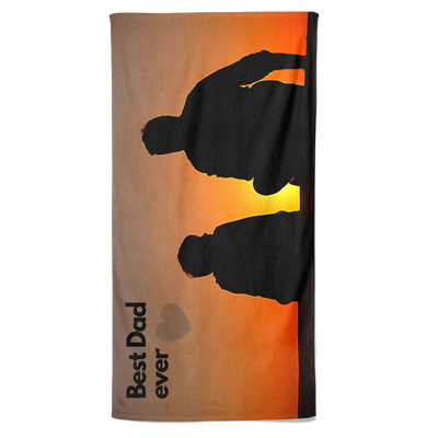Vaderdag Handdoek - Best Dad - Pillow Buddies