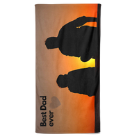 Vaderdag Handdoek - Best Dad - Pillow Buddies