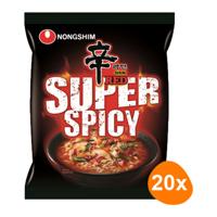 Nongshim - Instant Noodles Shin Red Super Spicy - 20 zakjes