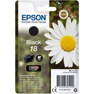Epson C13T18014012 5.2ml 175pagina's Zwart inktcartridge
