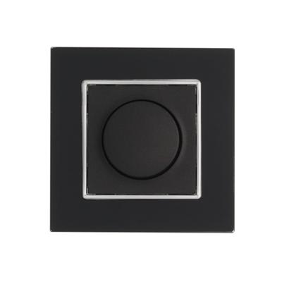 Set afdekraam Nero Deluxe Glas zwart