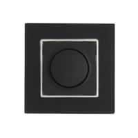 Set afdekraam Nero Deluxe Glas zwart Set afdekraam Nero Deluxe Glas zwart