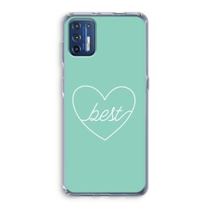 Best heart pastel: Motorola Moto G9 Plus Transparant Hoesje
