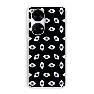 Eyes pattern: Huawei P50 Transparant Hoesje