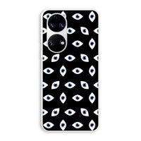 Eyes pattern: Huawei P50 Transparant Hoesje
