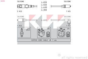 KW Bougiekabelset 360 932