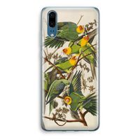 Carolinaparkiet: Huawei P20 Transparant Hoesje