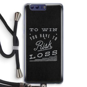 Risk loss: Honor 9 Transparant Hoesje met koord