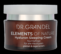 Dr Grandel - Dr. Grandel Elements of Nature Hyaluron Sleeping Cream 50 ml Nacht crème