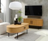 Salontafel Nola Naturel 60x120 cm - Giga Living - thumbnail