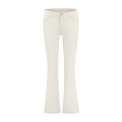 Para Mi - Wit | Dames | Broek | Wit | 44 | regular | Kamst mode