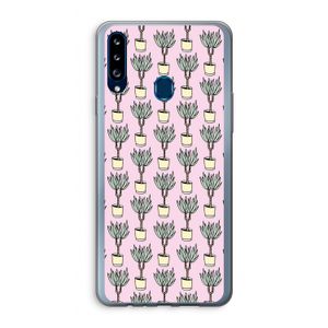 Boompje: Samsung Galaxy A20s Transparant Hoesje